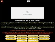 Tablet Screenshot of bandittransamclub.com